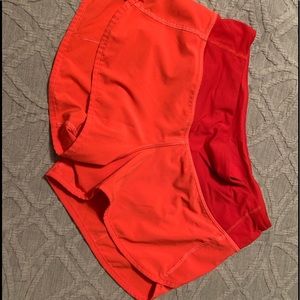 Lulu lemon speed up shorts